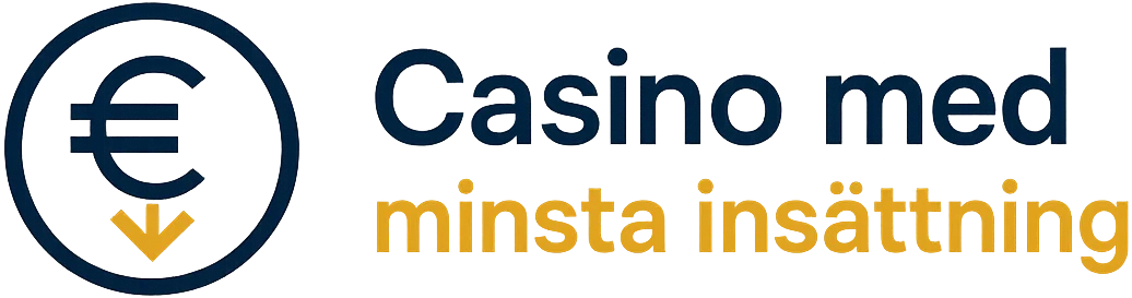 Casino med minsta insättning logo